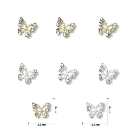 Bling Butterfly Charms