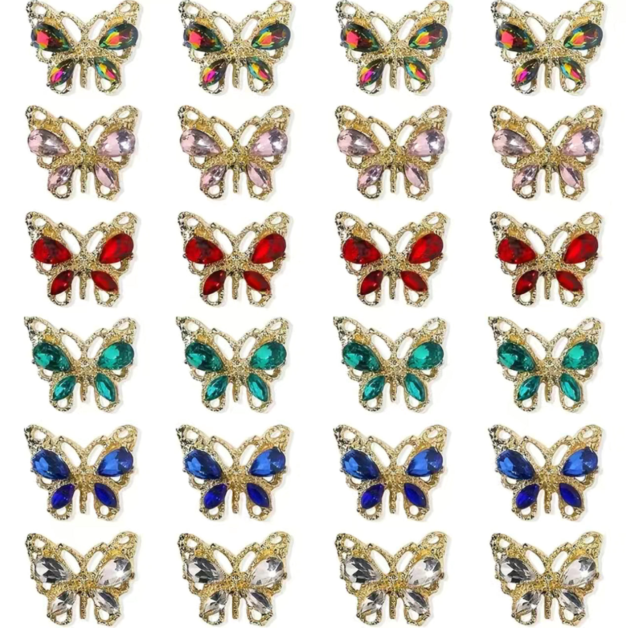 Color Butterfly Charm
