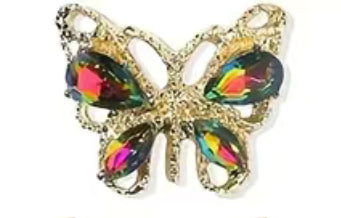 Color Butterfly Charm